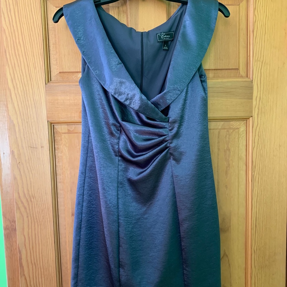 Metallic Midi Dress